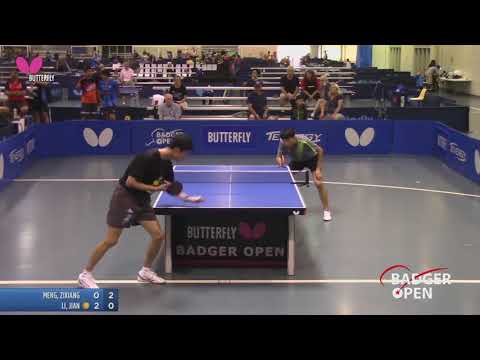 2017 Badger Open QF Meng vs Li Highlights