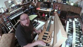 Video thumbnail for Harley Benton BZ-4000 NT 4 String Active Electric Bass Unboxing by Dan ''Spiffy'' Neuman