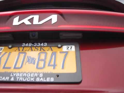 2024 RED /BLACK Kia Carnival LX Seat Package (KNDNB4H35R6) with an 3.5L V6 DOHC 24V engine, 8A transmission, located at 9530 Old Seward Highway, Anchorage, AK, 99515, (907) 349-3343, 61.134140, -149.865570 - Photo#1