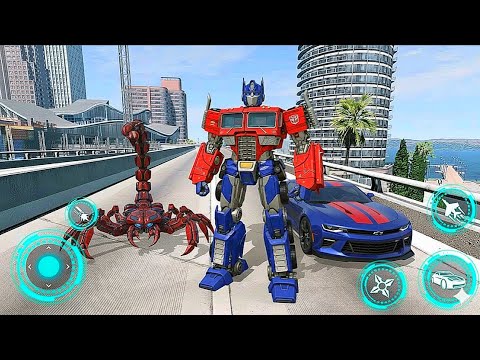 Scorpion Robot Car Transformers Game 2 - Android Gameplay