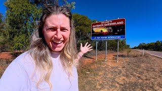 WE MADE IT! First Night in the Aussie Outback – Charters towers 🇦🇺