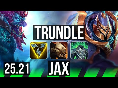 TRUNDLE vs JAX (JGL) | 8/1/14, Dominating | EUW Master | 25.21