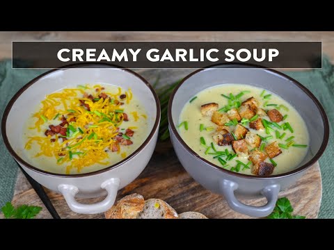 How To Make GARLIC SOUP | Easiest Recipe Ever