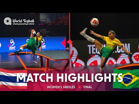 World Teqball Championships | Women's Singles, Final | Highlights