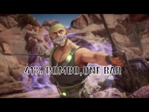 KABAL 41% COMBO TUTORIAL with (Air) Slight Gas /Mortal Kombat 11