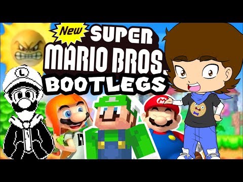 New Super Mario Bros. BOOTLEGS and OTHER CRAP - ConnerTheWaffle