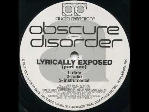 Obscure Disorder - Lyrically Exposed Pt2