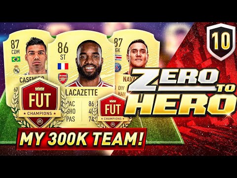 FIFA 20 ZERO TO HERO - FUT CHAMPIONS TEAM!