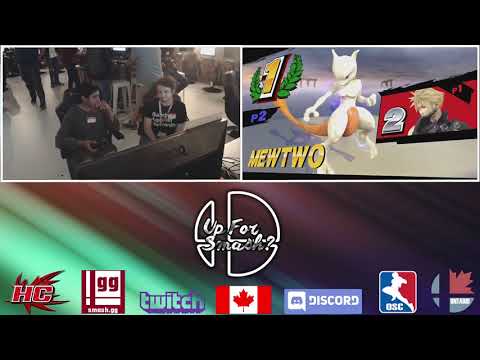 UpForSmash S4 1v1 - RR Bo3: Q (Cloud) vs Spikezillian (Mewtwo)