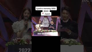 Download lagu Momen haru dan membanggakan lyodra raih penghargaandi AAA Japan mp3