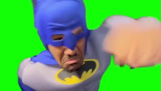 Cosmonaut Marcus Batman green screen