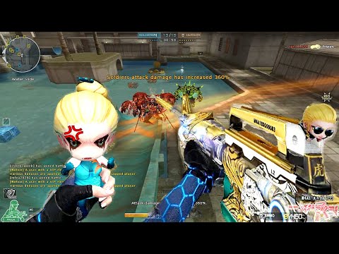 Crossfire QQ( Đột Kích China ) 2.0 : M4A1 Iron Beast Tiger - Hero Mode X - Zombie V4