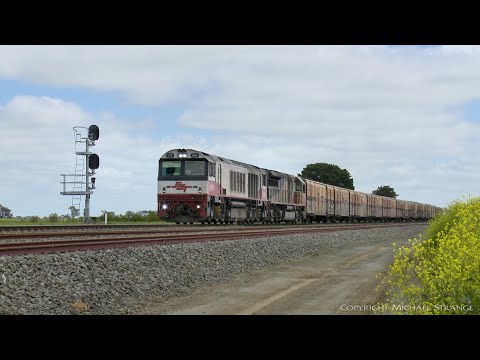92 Wagon SCT 7PM9 Containers & Boxcar Freight Train (13/10/2020) - PoathTV Australian Railways