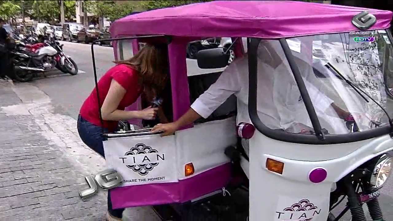 Tuk-tuk, o triciclo asiático, agora é paulistano