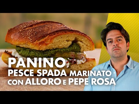 Panino gourmet pesce spada grigliato - Goditi questa delizia celestiale!