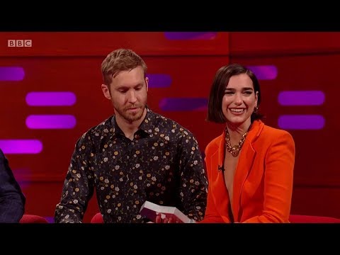 Calvin Harris & Dua Lipa – One Kiss (sample) + Interview on The Graham Norton Show. 2018