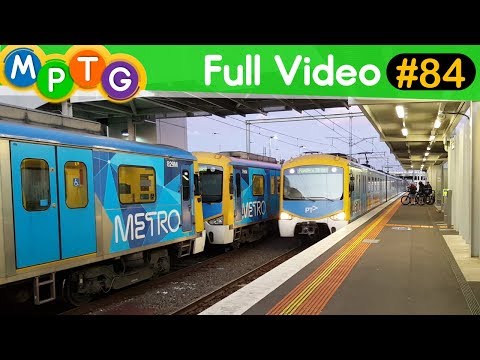 Melbourne's Metro and V/Line Trains (Full Video #84)