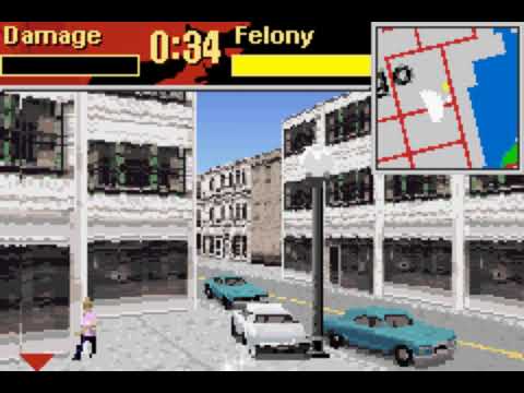 Driver 2 Advance (GBA) Prototype - Playthrough - Part 36: Quick Getaway - Rio (480p)