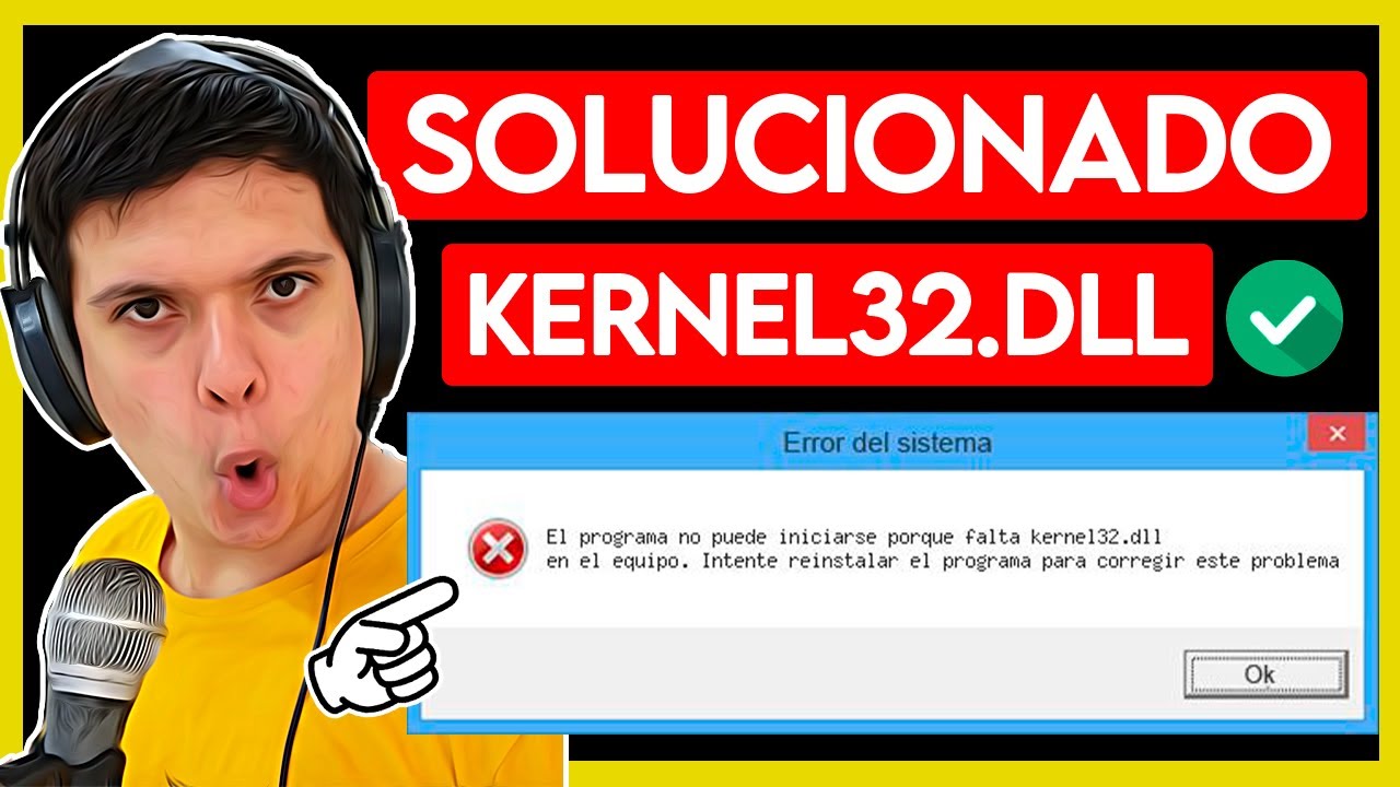 Watch Solución Definitiva | Error KERNEL32.dll | TUTORIAL 2021 | Windows 10/8/7 Now Solución Definitiva | Error KERNEL32.dll | TUTORIAL 2021 | Windows 10/8/7