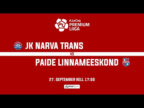JK NARVA TRANS - PAIDE LINNAMEESKOND, A. LE COQ PREMIUM LIIGA 30. voor