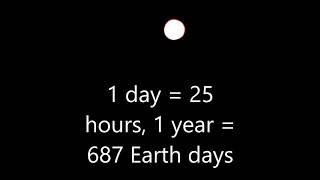 The Length Of A Day And Year Of Our Solar System&#39;s Planets Except Earth