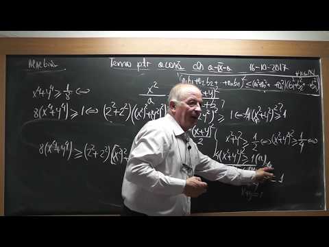 3/3 1584 Clasa 9 - Demonstratia inegalitatii Cauchy Bunyakovsky Schwarz Inegalitatea mediilor