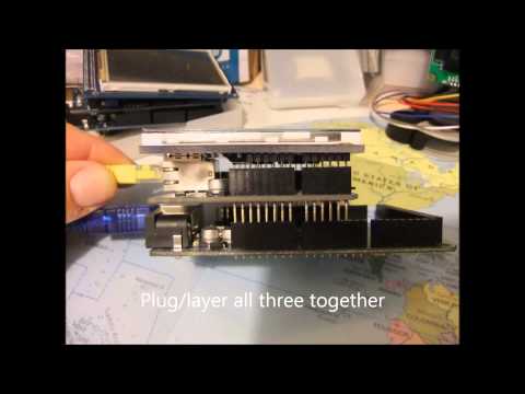 Arduino MEGA  METAR reader parts list