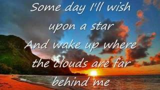 Aselin Debison﻿ - somewhere over the rainbow  Lyrics