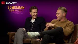 Interview Joseph Mazzello & Ben Hardy BOHEMIAN RHAPSODY video