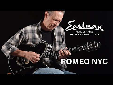 Eastman Romeo NYC, Laminated Spruce and Maple, Seymour Duncan Psyclone Filtertrons - NEW (Copy) image 14