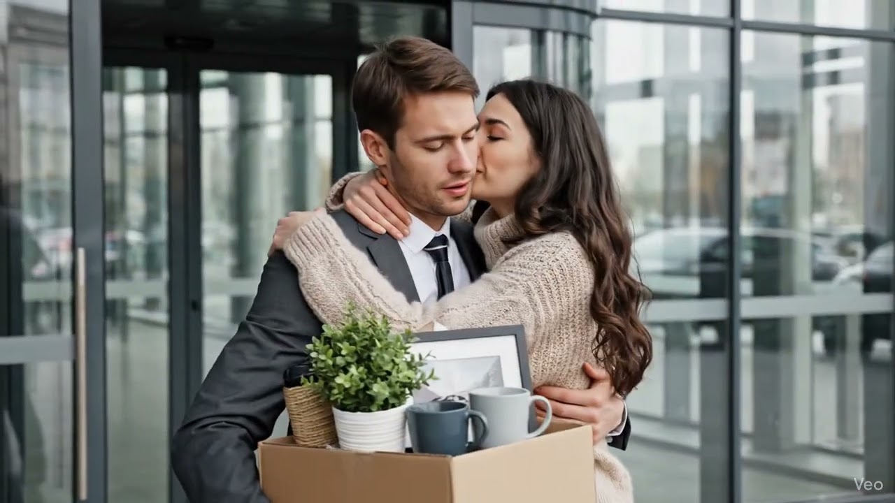A wife helps her husband cope with job loss