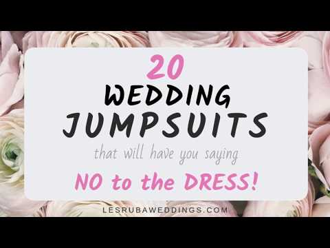 20 Wedding Jumpsuits