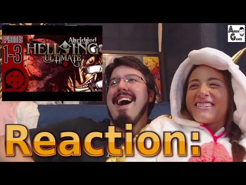Hellsing Ultimate Abridged Ep.1-3: Let's Watch #AirierReacts