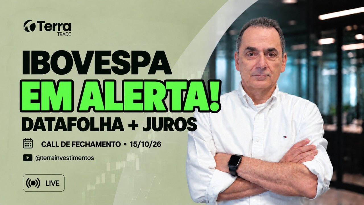 📊 Ibovespa em alerta! Datafolha, dólar e juros | Call de Fechamento 15/10/26
