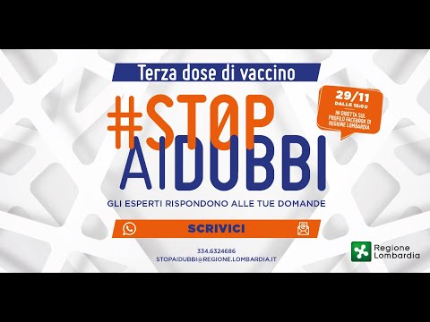 "Stop ai dubbi" sui vaccini: gli esperti rispondono in diretta ai cittadini