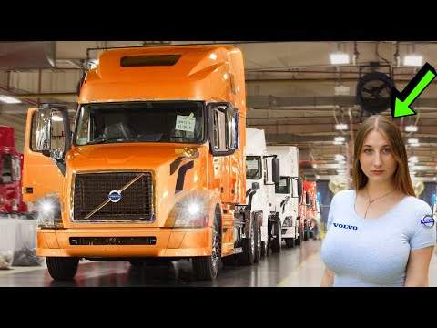 , title : 'Volvo Trucks Factory🚛2023: USA Assembly🚧American truck Production line [Manufacturing process]'