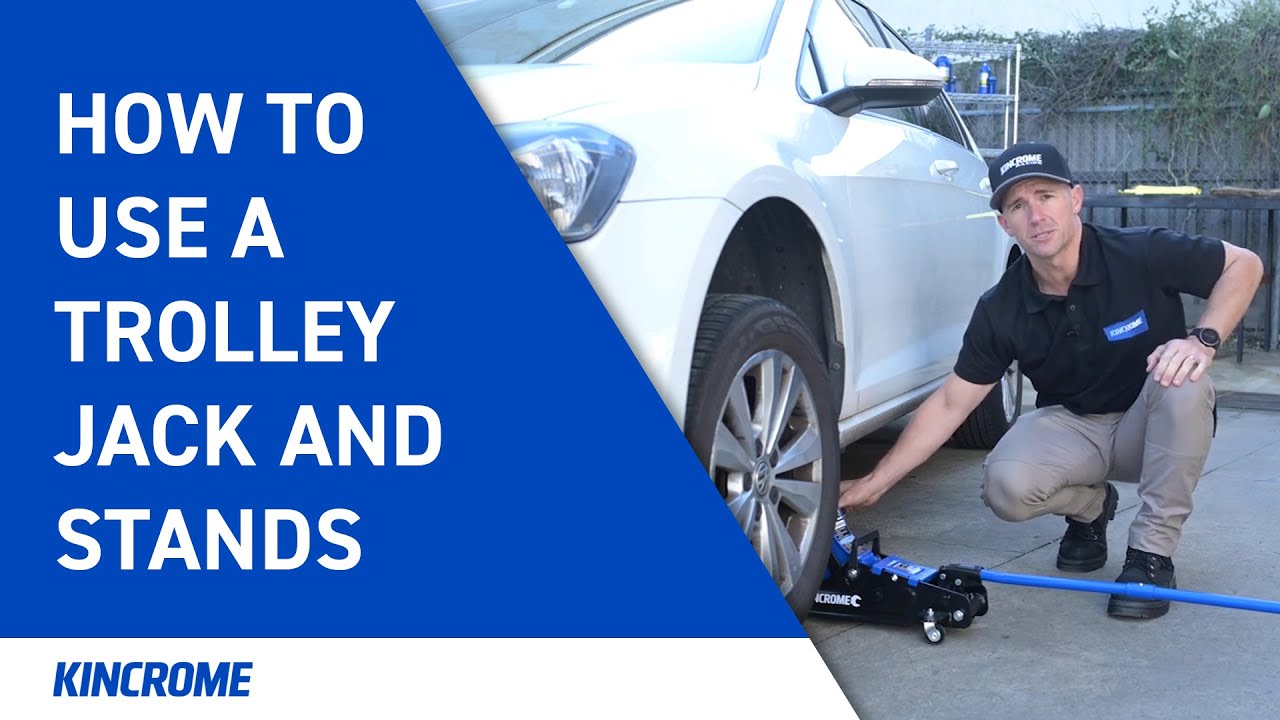 How to Use a Trolley Jack & Stands | KINCROME Tool Talk
