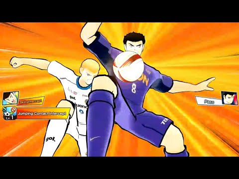 Jumping Contact Intercept (Radunga) - Captain Tsubasa Dream Team Skill