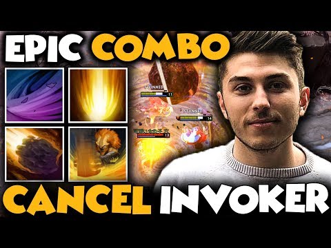CanceL^^ Invoker EPIC COMBO With His Teammates No Chance For Radiant Team - Dota 2 Invoker