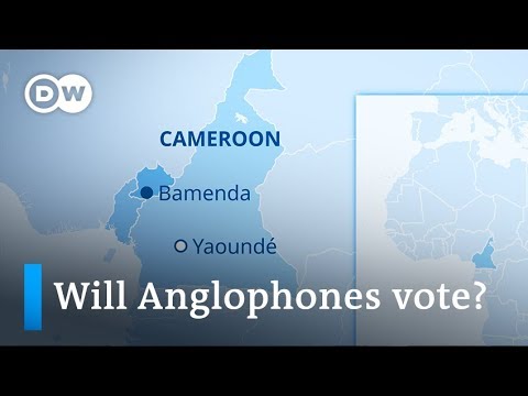 カメルーンの選挙は英語圏の脅威にさらされている｜DWニュース (Cameroon elections under threat in Anglophone region | DW News)