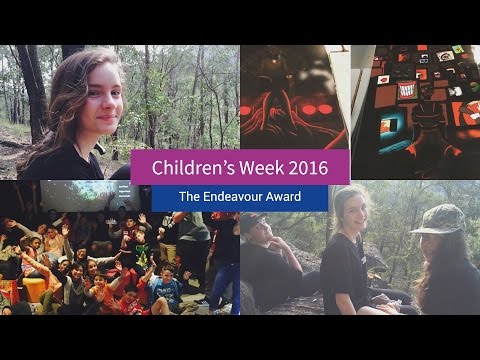 Children's Week 2016: The Endeavour Award