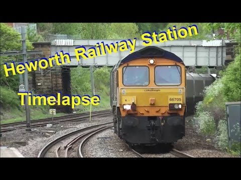 Heworth railway station timelapse