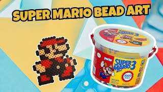 🎮 Super Mario Bros. 3 Perler Bead Art – Creating Pixel Mario Crafts with 5000 Beads! 🍄