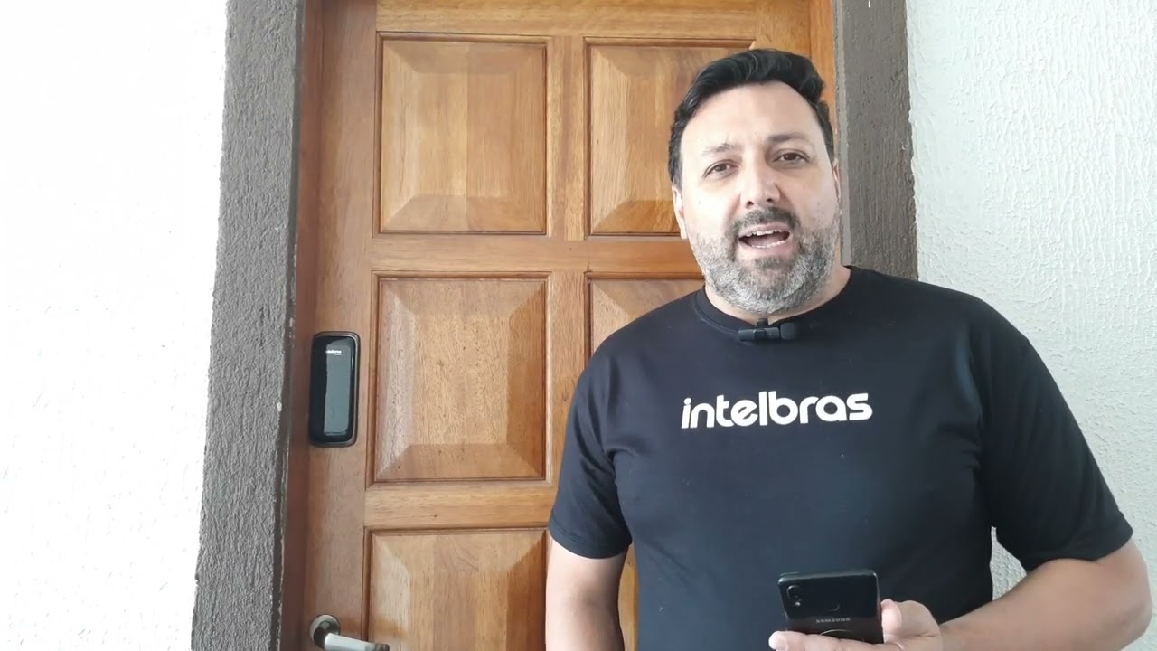 Instalação completa da Fechadura digital IFR1001 + hub de Automação ICA 1001+ testes finais
