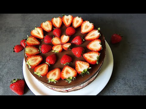 Leckerste Erdbeertorte selber backen 🍓 Der cremigste Erdbeerkuchen, den ich je gegessen habe!