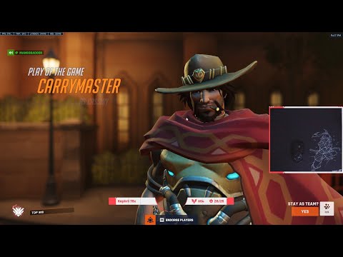 50 KILLS! 20K DMG! POTG! GALE CASSIDY OVERWATCH 2 SEASON 6 GAMEPLAY