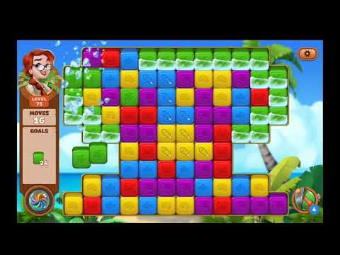 Lost Island Blast Adventure Level 75 NO BOOSTERS - A S GAMING