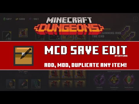 Ultimate Minecraft Dungeons Save Edit Hack!