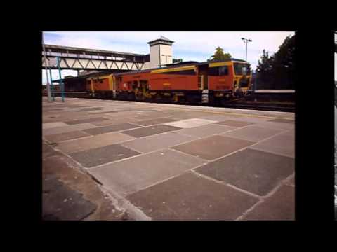 Tamper DR 73805 departs Hereford 11.08.15