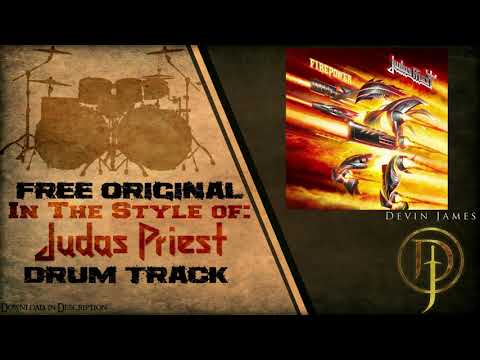 Judas Priest Styled Free Original Drum Track - 97 BPM (FREE DOWNLOAD)